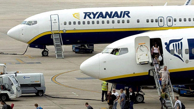 Τα μέτωπα της ryanair από την ελλάδα μέχρι τη γερμανία