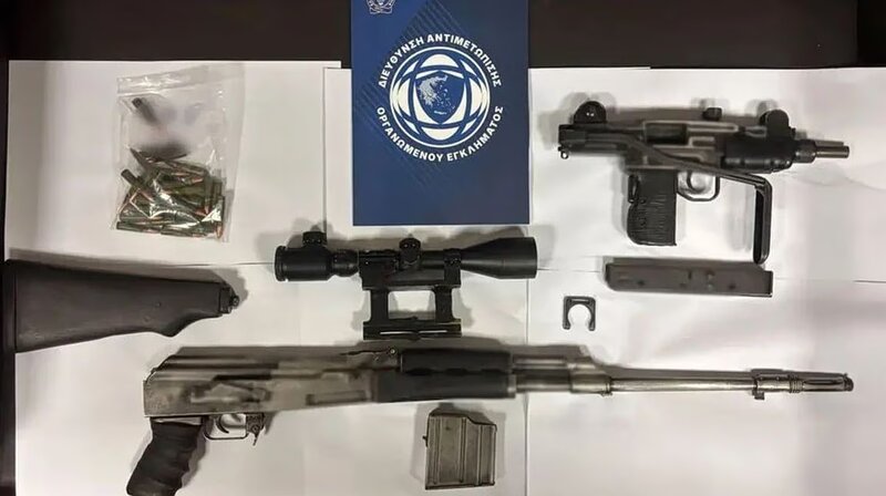 Κακουργηματική δίωξη στους συλληφθέντες για τον βαρύ οπλισμό που προοριζόταν για τουρκική εγκληματική οργάνωση