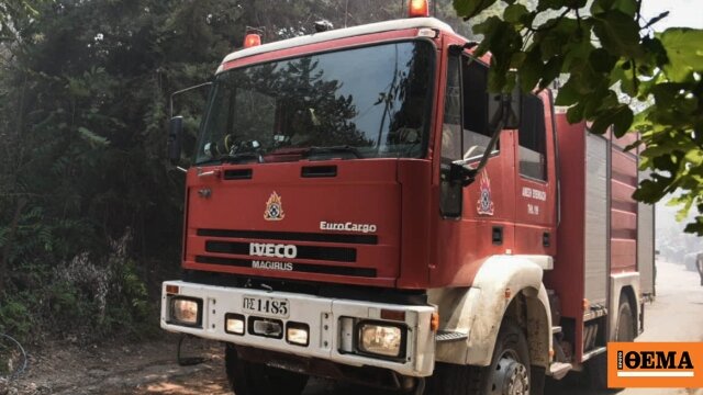 Καλύτερη η εικόνα από τη φωτιά σε αγροτοδασική έκταση στον βάλτο ορεστιάδας
