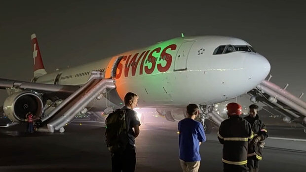 Πανικός σε πτήση της swiss air όταν πήρε φωτιά κινητήρας κατά την τροχοδρόμηση - έξι πάσχοντες (βίντεο)