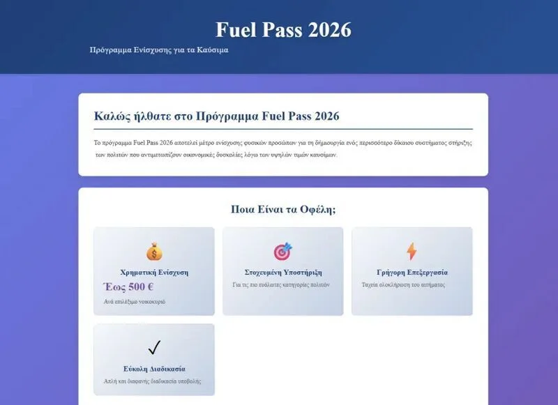 Νέα απάτη με SMS για το Fuel Pass – Τι πρέπει να προσέξετε