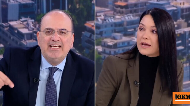 Λαζαρίδης: συγγνώμη, είπαμε μια κουβέντα παραπάνω - γιαννακοπούλου: να σε χαίρεται η νέα δημοκρατία