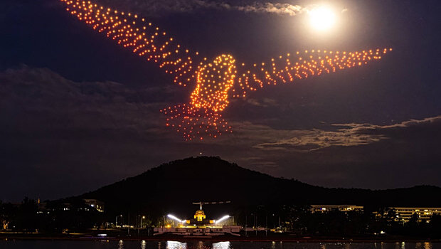 Drone - show στην αυστραλία ακυρώθηκε όταν άρχισαν να πέφτουν τα drone από τον ουρανό