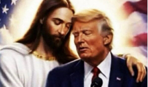 Νέα φωτογραφία του Τραμπ με τον Ιησού να τον αγκαλιάζει - Τι έγραψε στο Truth Social