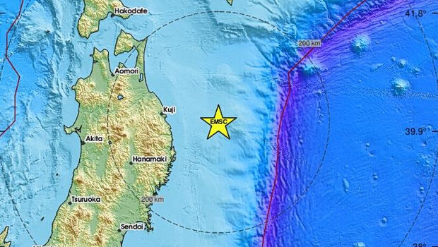 Σεισμός 7,5 ρίχτερ στην ιαπωνία - τσουνάμι χτύπησε λιμάνι της επαρχίας ιγουάτε
