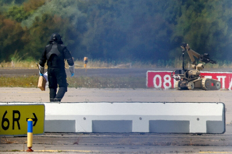Γερμανία: «εκτεταμένες κυρώσεις» σε βάρος της μόσχας για την υπόθεση των drones στο αεροδρόμιο της λειψίας