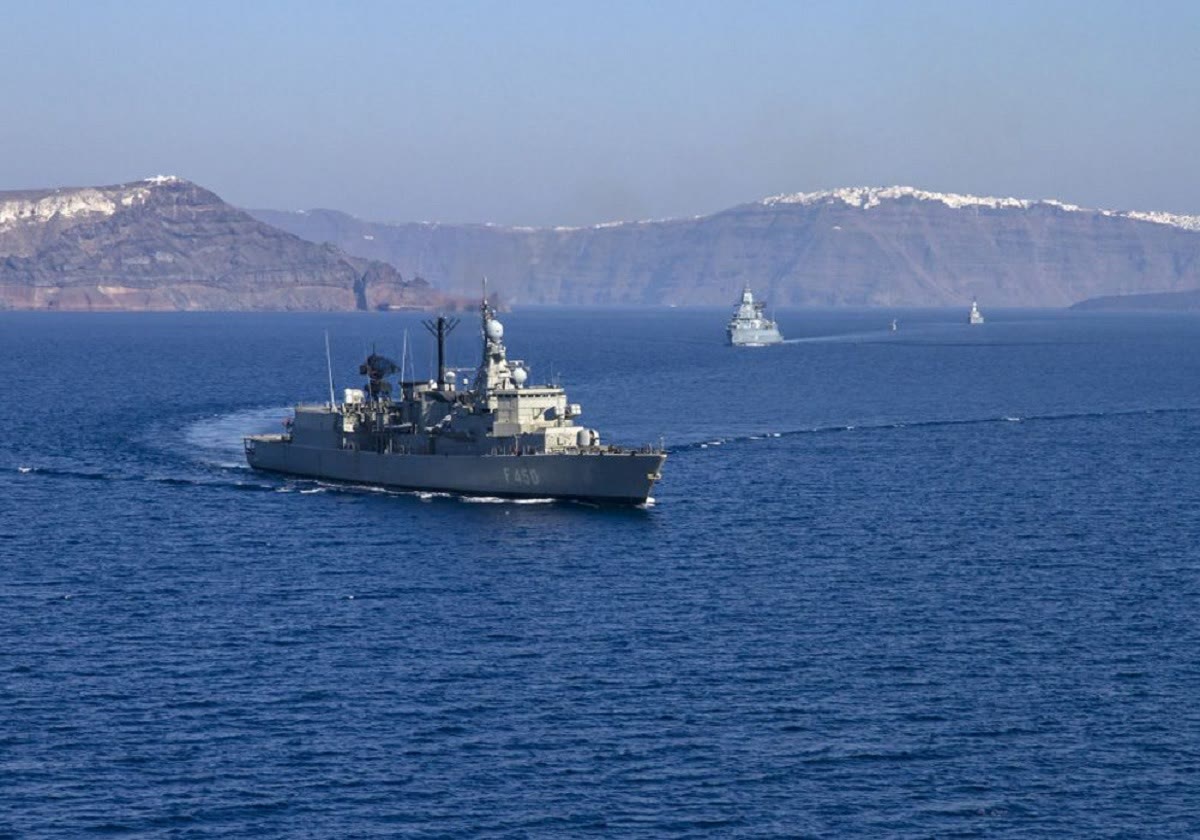 Η φρεγάτα «ΕΛΛΗ» απέπλευσε για την Κύπρο με το αντι-drone σύστημα «ΚΕΝΤΑΥΡΟΣ»