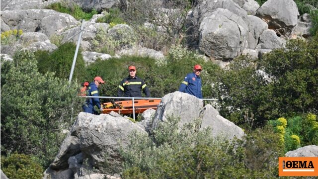 Εγχείρημα διάσωσης 78χρονου που έπεσε σε γκρεμό στην καστοριά