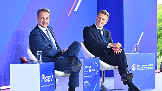 Μητσοτάκης: πρότυπο για την ευρώπη η ελληνογαλλική συνεργασία – μακρόν: η ελλάδα είναι μοντέλο οικονομικής προ