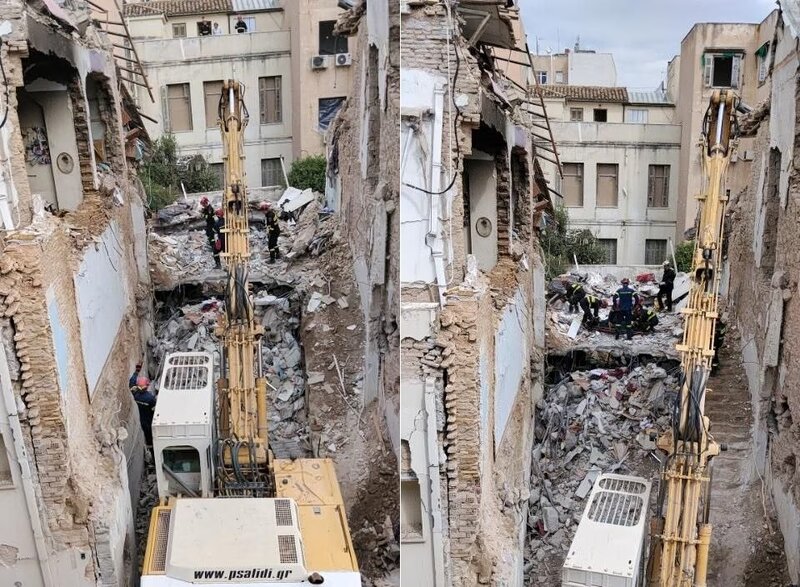 Πλάκα: στον 2ο όροφο η φονική έκρηξη που ισοπέδωσε το κτίριο - η πιθανή διαρροή αερίου και τα σενάρια που εξετ