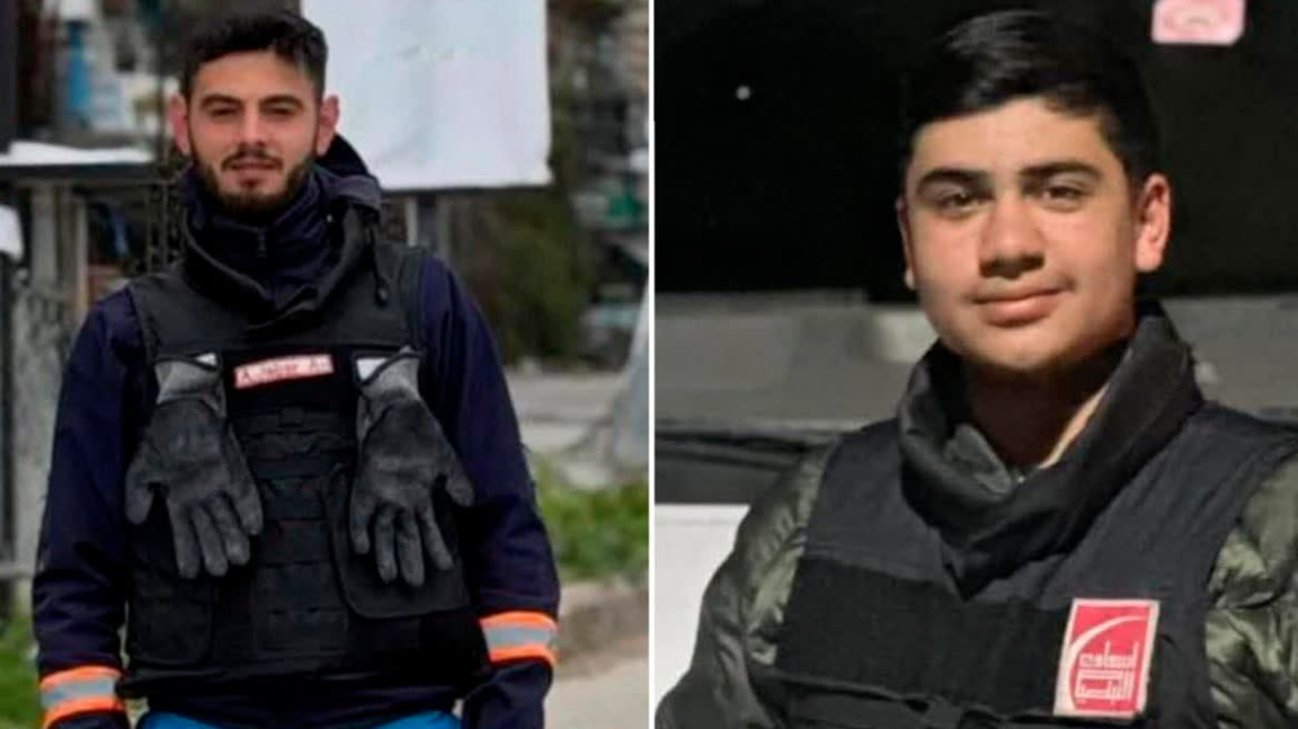 Νεκροί δύο εθελοντές διασώστες από ισραηλινό drone στον Λίβανο - Η τραγική ιστορία του 15χρονου Ζουντ και του 19χρονου Αλί
