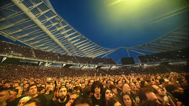 Metallica: το αστεροσκοπείο αθηνών καταγράφει με σεισμογράφο τις δονήσεις του κοινού