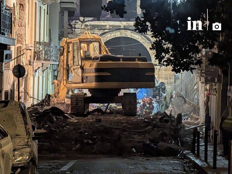 Ανασύρθηκε γυναίκα νεκρή από τα συντρίμμια στην πλάκα - συνεχίζονται οι έρευνες για τους άλλους αγνοούμενους