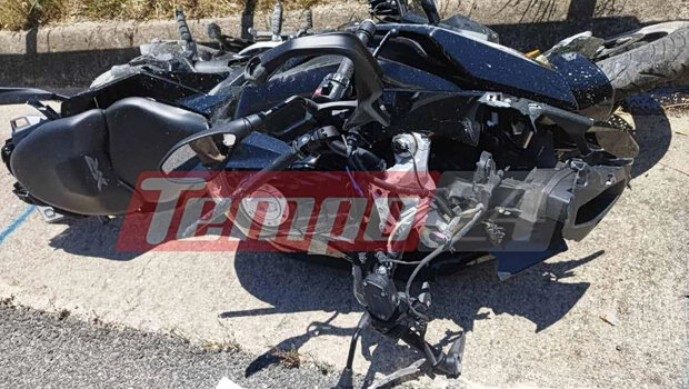 Ανείπωτη συμφορά - απώλειες πατέρας και γιος 46 και 20 ετών σε τροχαίο με μηχανή