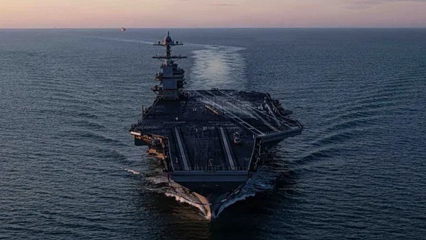 Το αεροπλανοφόρο gerald ford επέστρεψε στις ηπα μετά από 11 μήνες