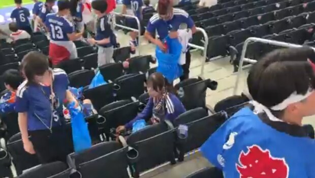 Το έκαναν ξανά οι ιάπωνες: καθάρισαν το γήπεδο μετά το ματς με την ολλανδία (vids)