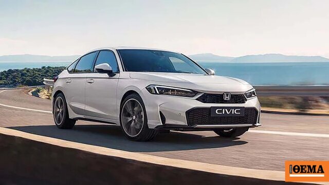 Το honda civic ehev θα έχει εικονικές αλλαγές ταχυτήτων