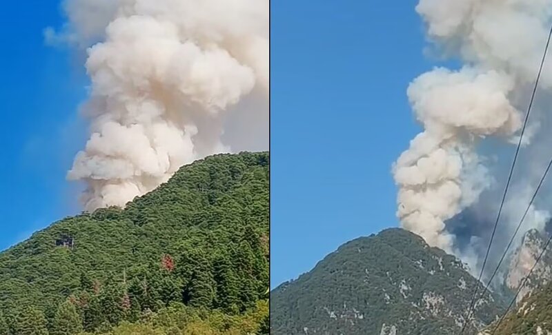 Κόνιτσα: μεγάλη αναζωπύρωση στο δάσος στην τραπεζίτσα - συνεχίζει να καίει για πέμπτη ημέρα