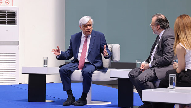 Ot forum - παυλόπουλος: δεν θεωρώ αναγκαία τη συνταγματική αναθεώρηση, χρειάζεται σεβασμός στο σύνταγμα - διαρ