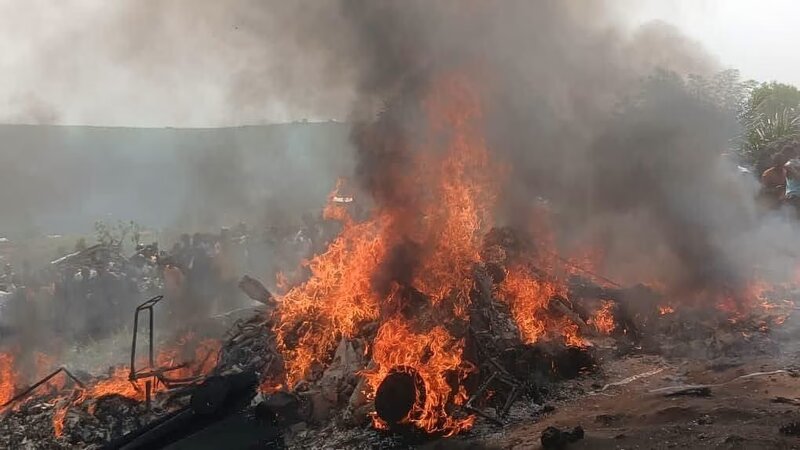 Τουλάχιστον 14 νεκροί από συντριβή αεροσκάφους στο κονγκό - ανάμεσά τους στρατιωτικοί αξιωματούχοι