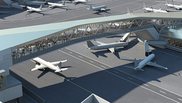 Ηπα: καθίζηση στην πίστα του αεροδρομίου laguardia της νέας υόρκης