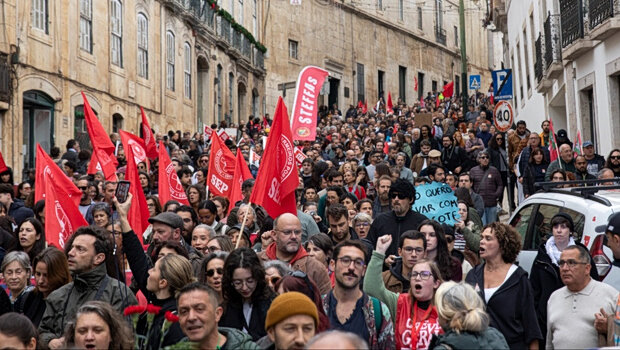 Απεργιακό μπλακ άουτ στην πορτογαλία για την εργασιακή μεταρρύθμιση - χωρίς τρένα, πτήσεις και σχολεία