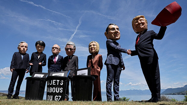 Ιράν, ουκρανία, κίνα και ντόναλντ τραμπ - οι g7 και τα «φαντάσματα» του εβιάν