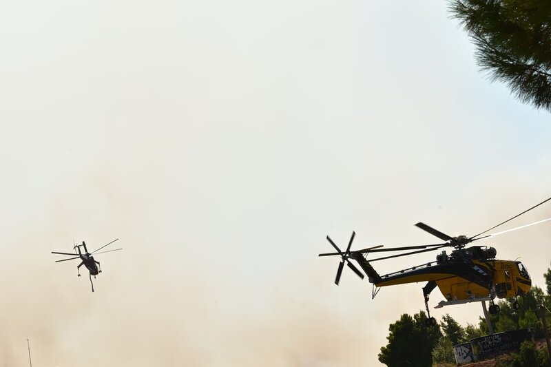 Πρώτο θέμα στα διεθνή μμε η σύγκρουση των δύο ελικοπτέρων στην ψάθα