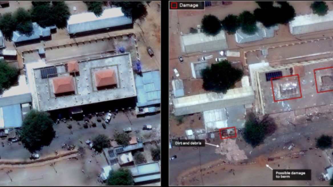 Σουδάν: Δορυφορικές εικόνες αποκαλύπτουν πυρκαγιά σε καταυλισμό εκτοπισμένων