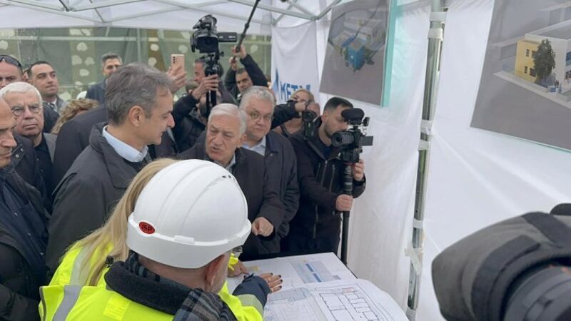 Ο Μητσοτάκης εγκαινιάζει το νέο βιοκλιματικό σχολείο στους Αμπελοκήπους-Μενεμένης