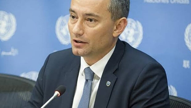 Ο ύπατος εκπρόσωπος του συμβουλίου ειρήνης για τη γάζα, νικολάι μλάντενοφ, σε επίσκεψη στο μαρόκο